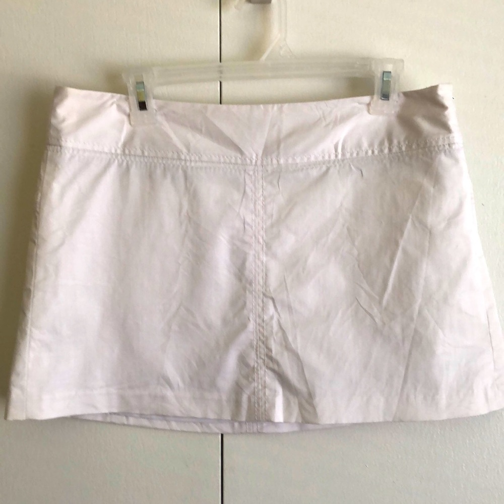 Old Navy Stretch Cotton Mini Skirt (White)